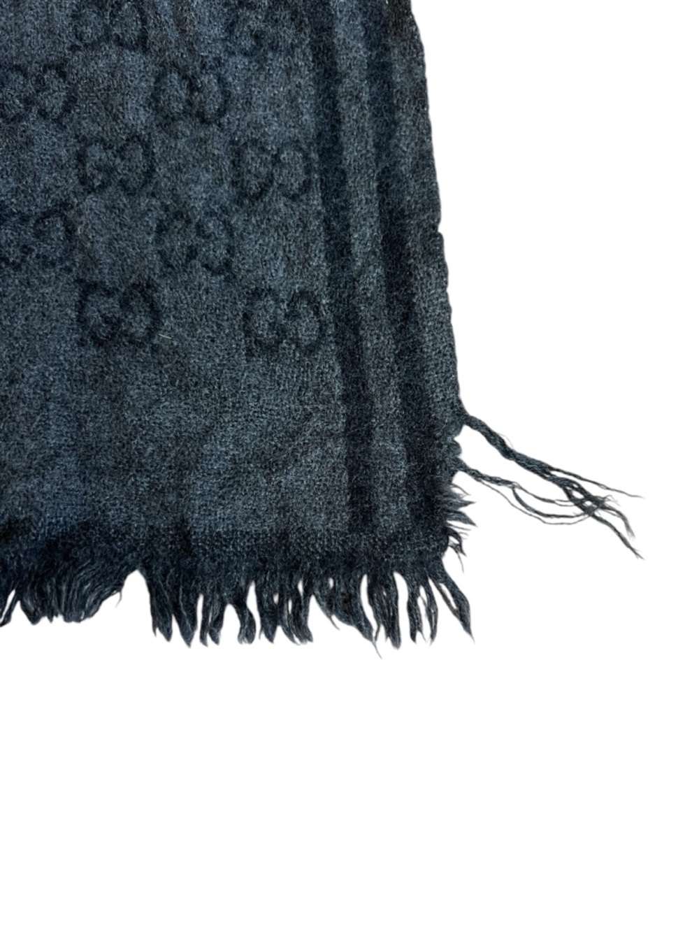 Gucci GG Wool Scarf - Picture 4 of 8